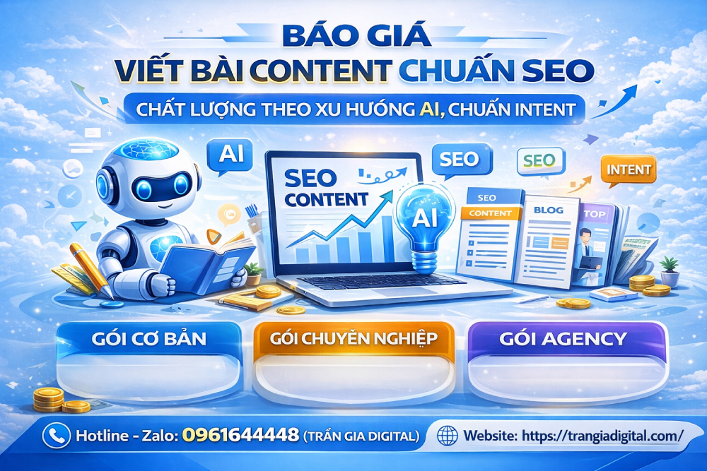 Báo Giá bài viết bài content chuẩn seo