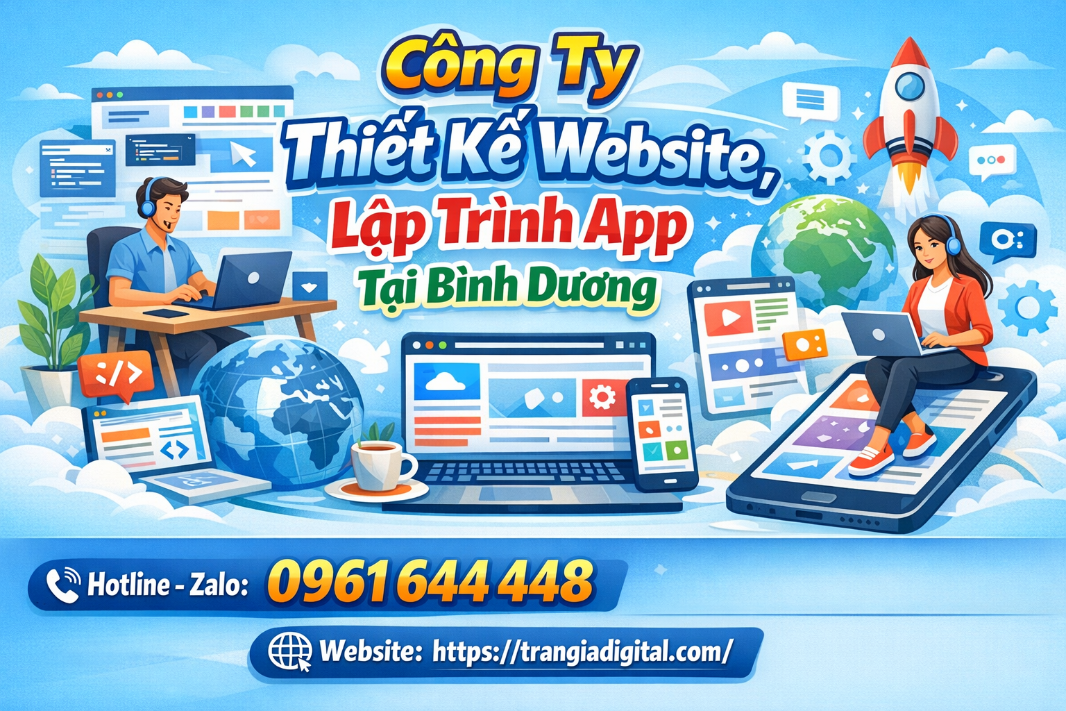 Công ty Thiết Kế Website, Lập Trình App Tại Bình Dương