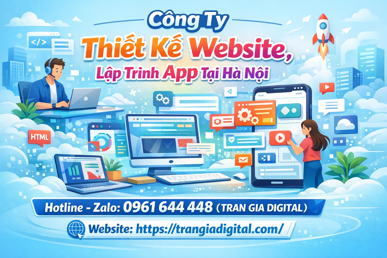 Công ty Thiết Kế Website, Lập Trình App Tại Hà Nội