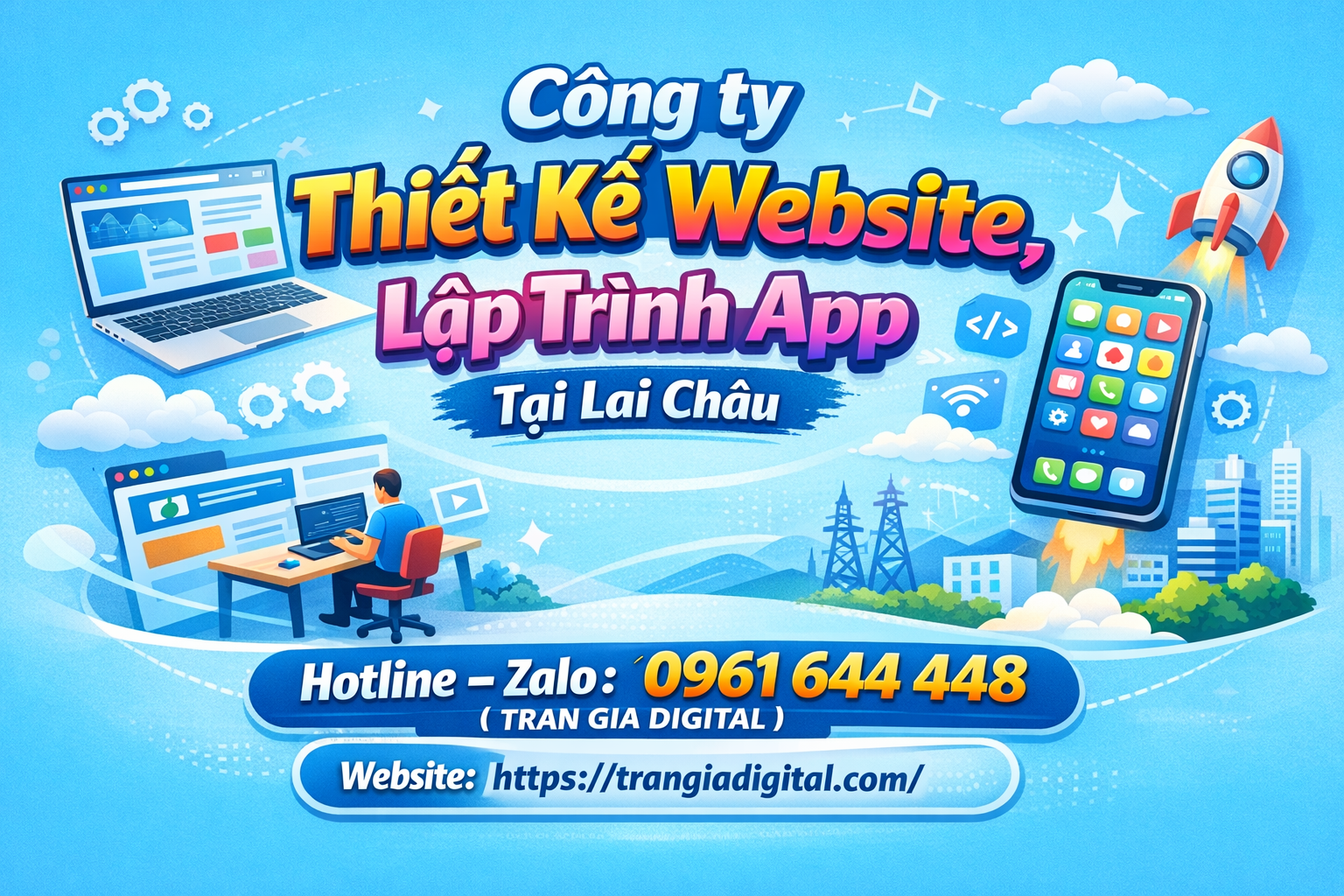 Công ty Thiết Kế Website, Lập Trình App Tại Lai Châu