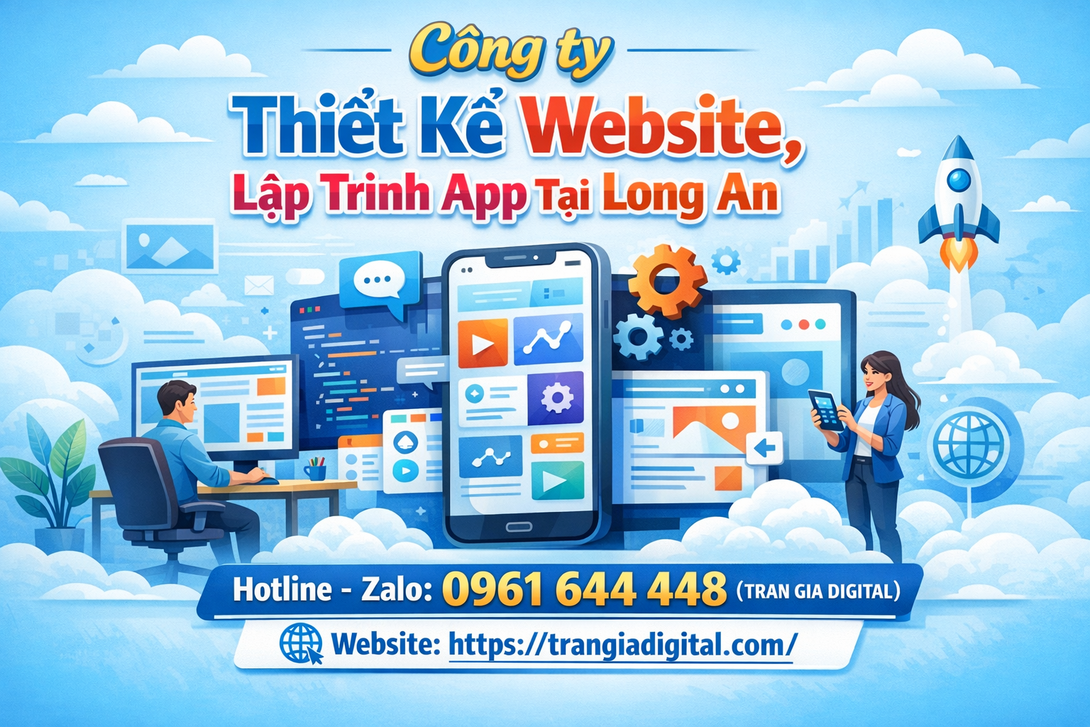 Công ty Thiết Kế Website, Lập Trình App Tại Long An