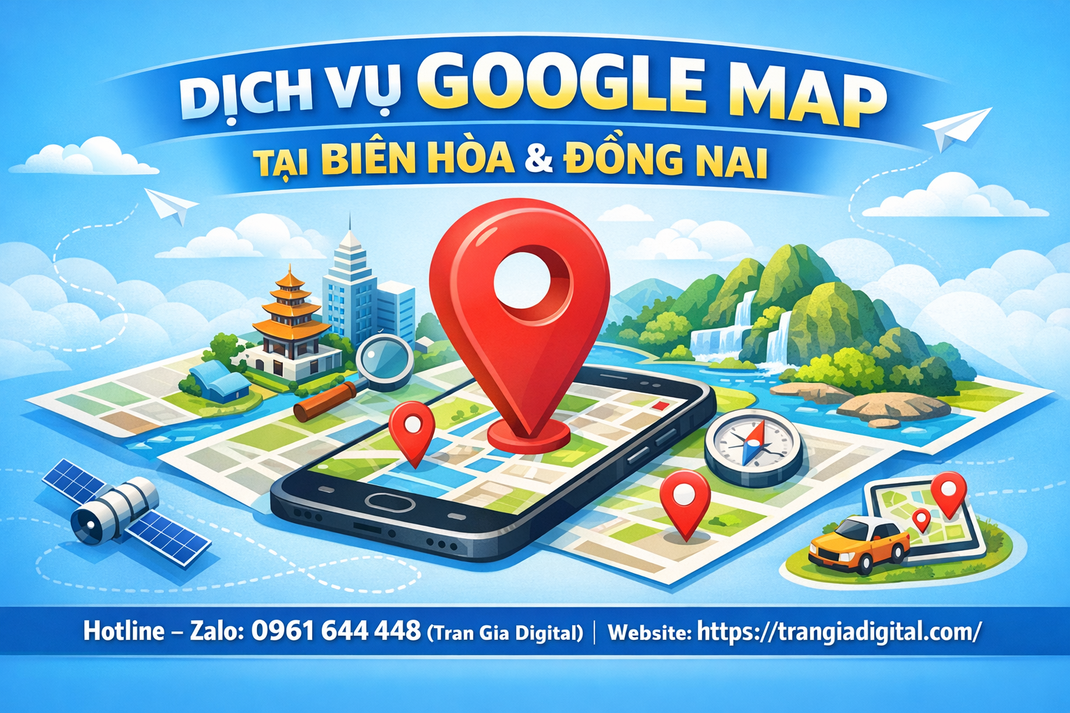 Dịch vụ Google Map tại Biên Hòa và Đồng Nai