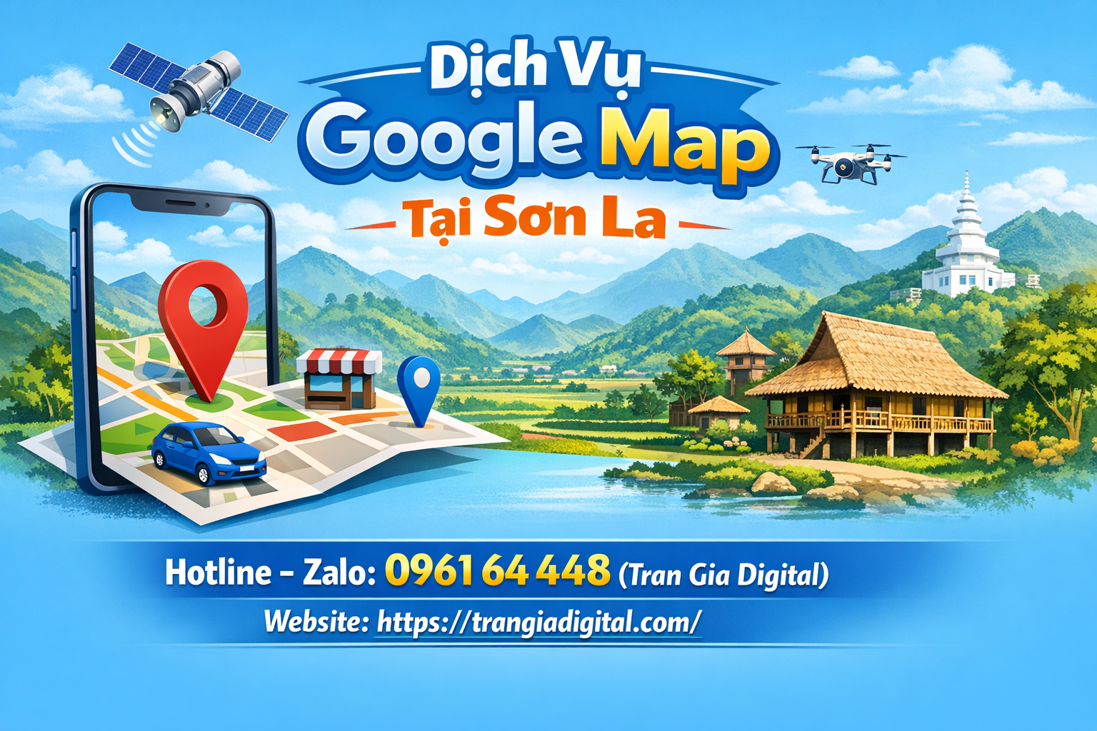 Dịch vụ Google Map tại Sơn La