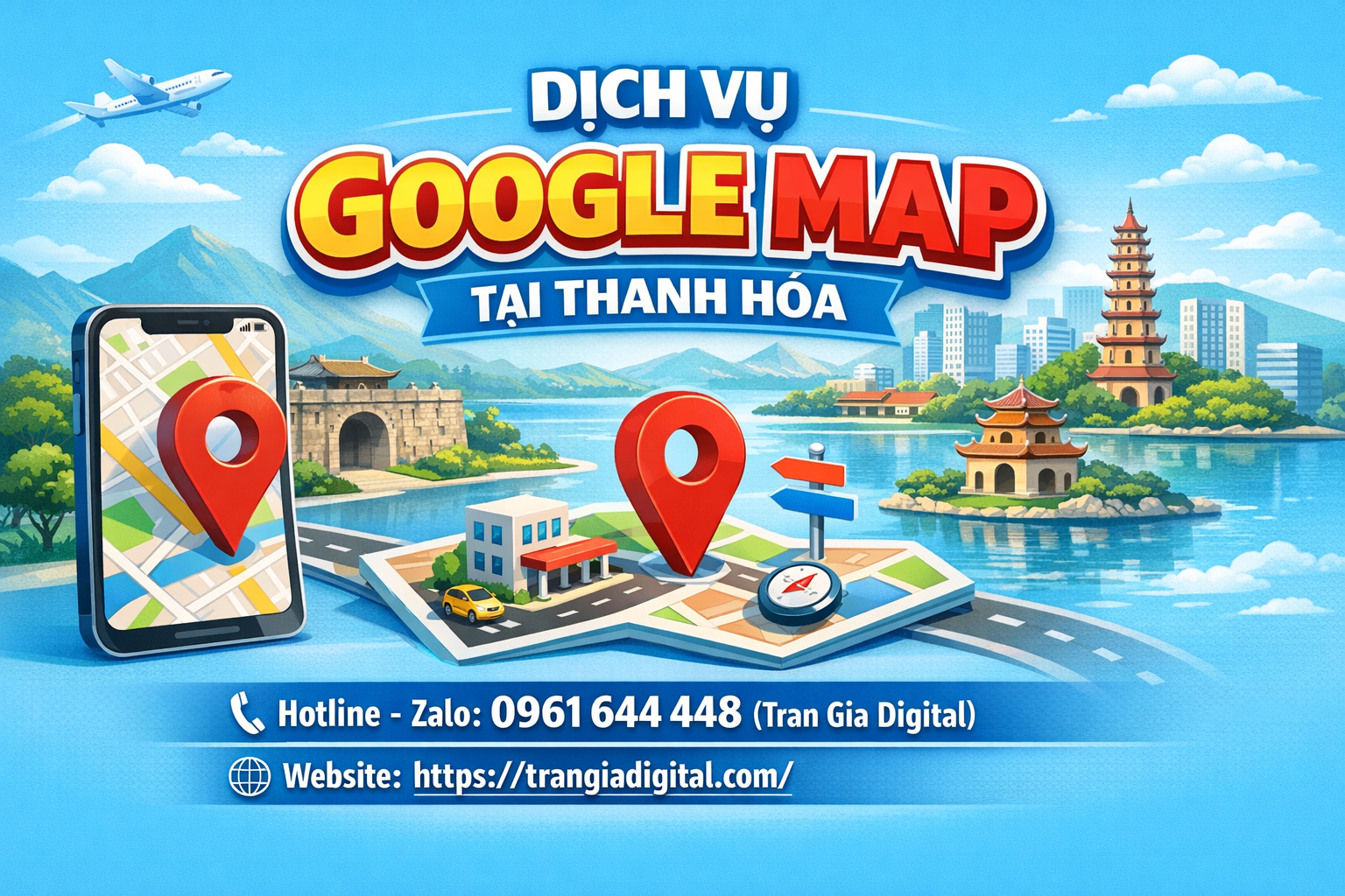 Dịch vụ Google Map tại Thanh Hóa