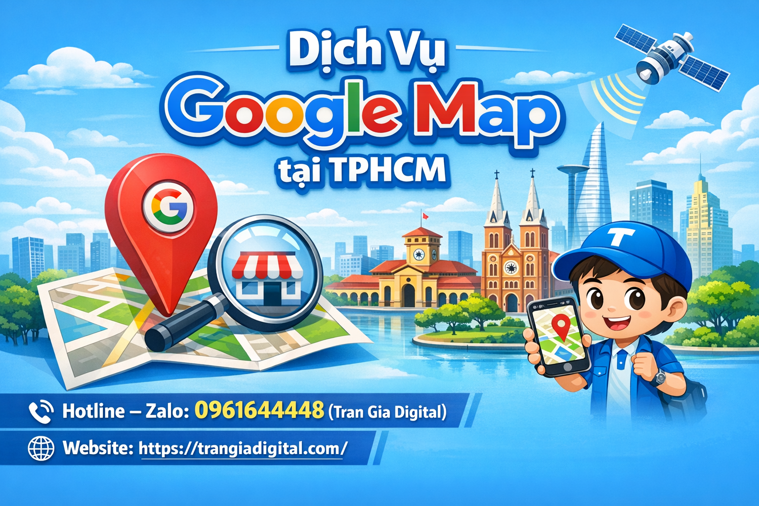 Dịch vụ Google Map tại TPHCM ( Tp Hồ Chí Minh)