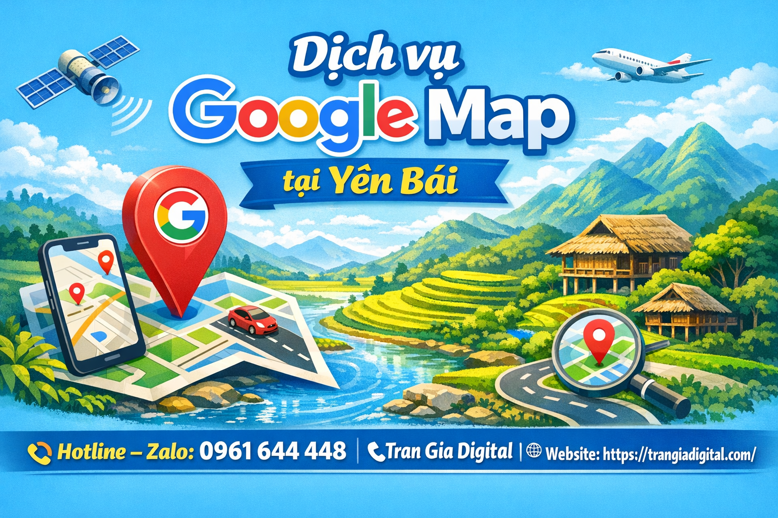 Dịch vụ Google Map tại Yên Bái