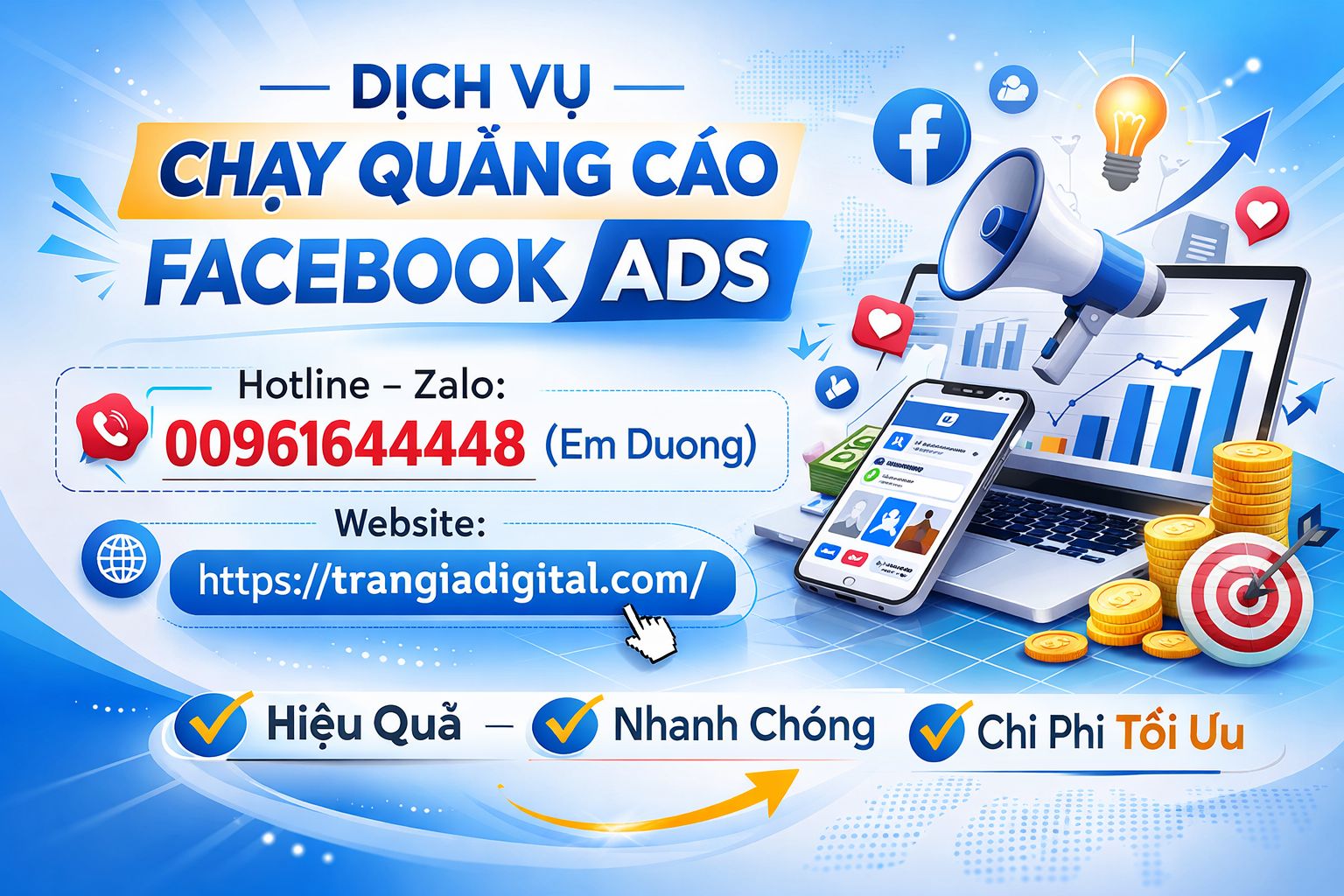 Dịch vụ chạy quảng cáo facebook ads uy tín