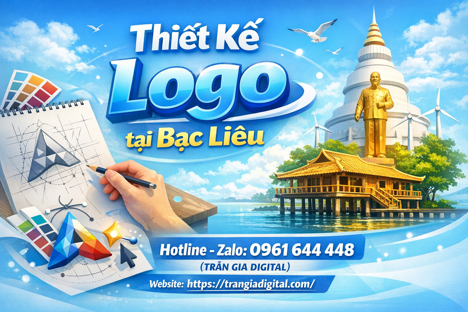 Thiết kế logo tại Bạc Liêu uy tín