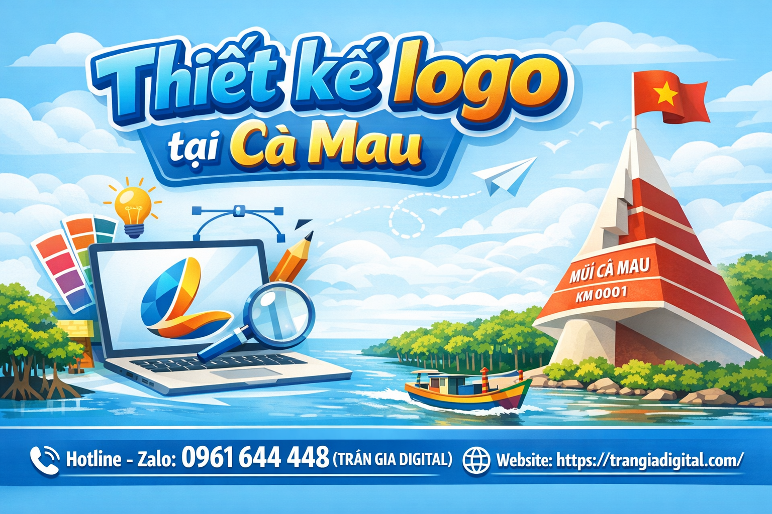 Thiết kế logo tại Cà Mau chuyên nghiệp, sáng tạo