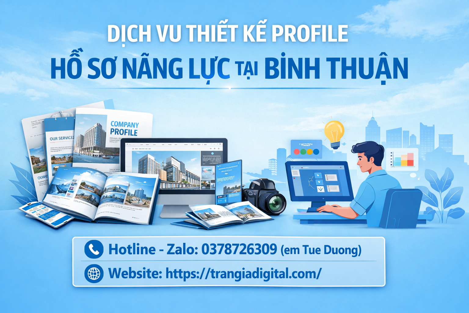 Thiết kế profile hồ sơ năng lực tại Bình Thuận 
