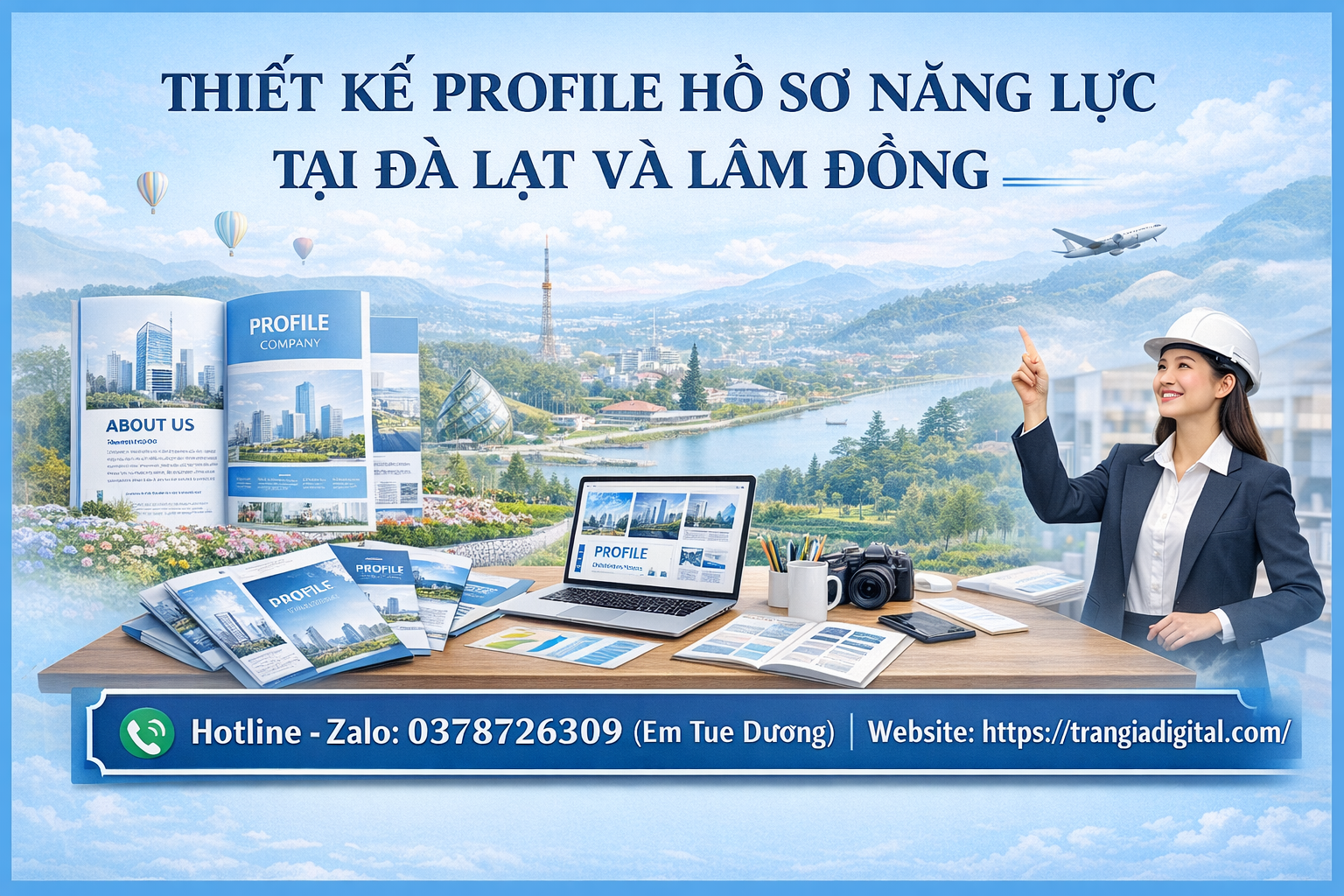 Thiết kế profile hồ sơ năng lực tại Đà Lạt và Lâm Đồng