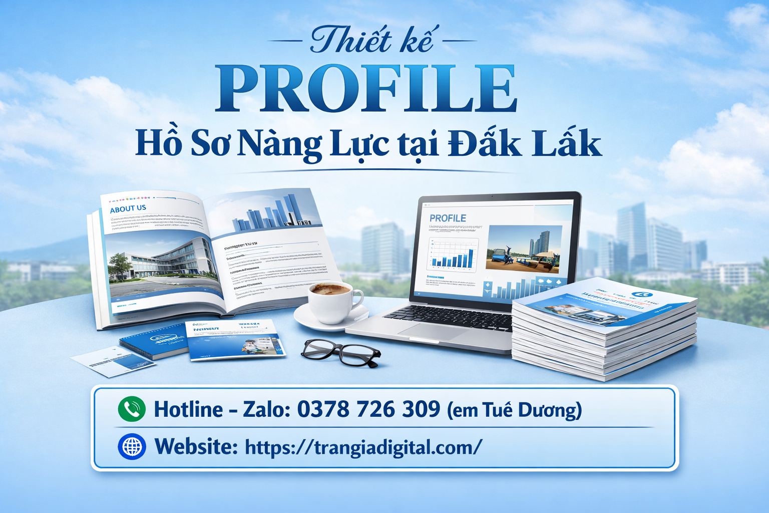 Thiết kế profile hồ sơ năng lực tại Đắk Lắk