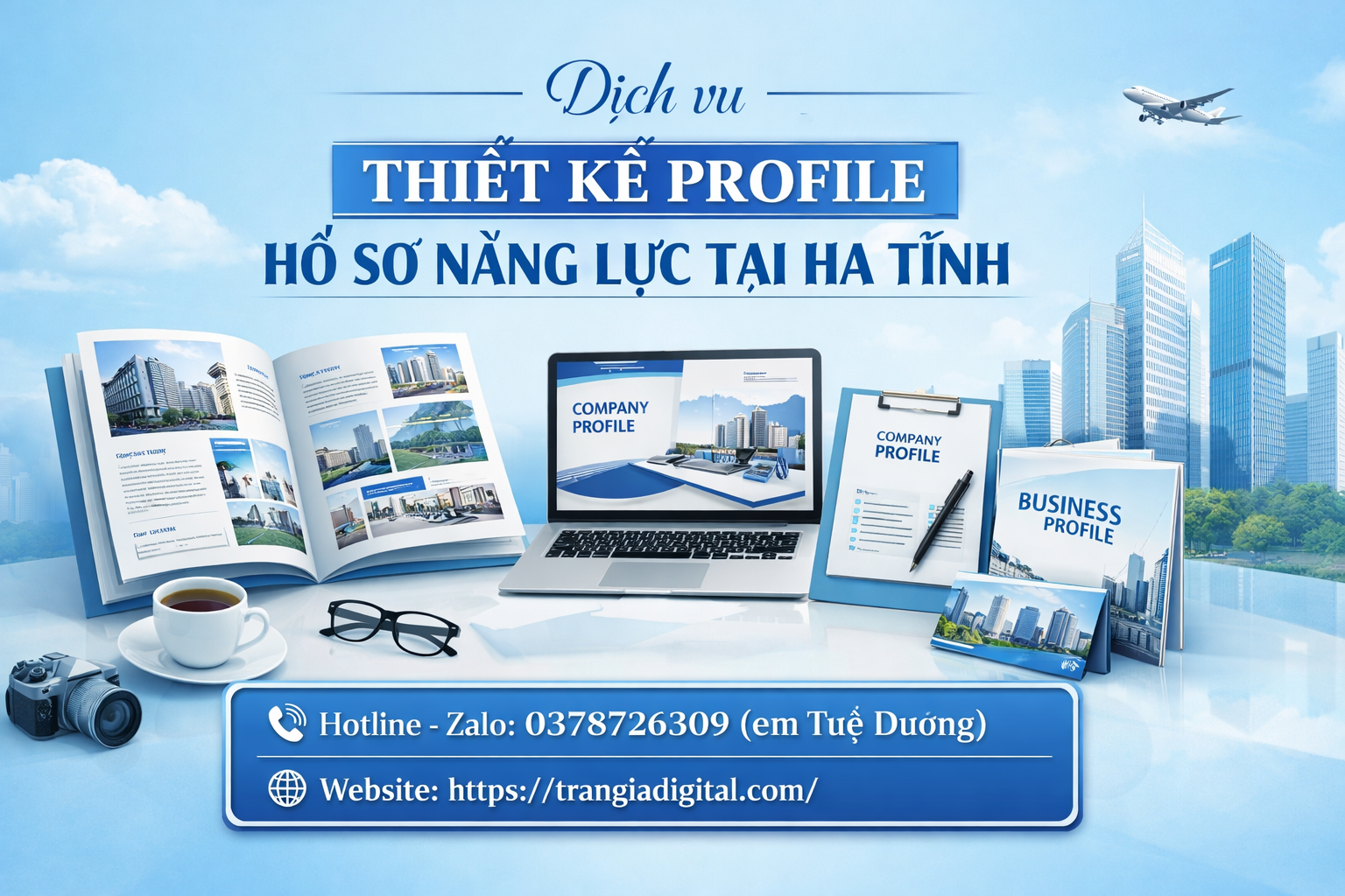 Thiết kế profile hồ sơ năng lực tại Hà Tĩnh
