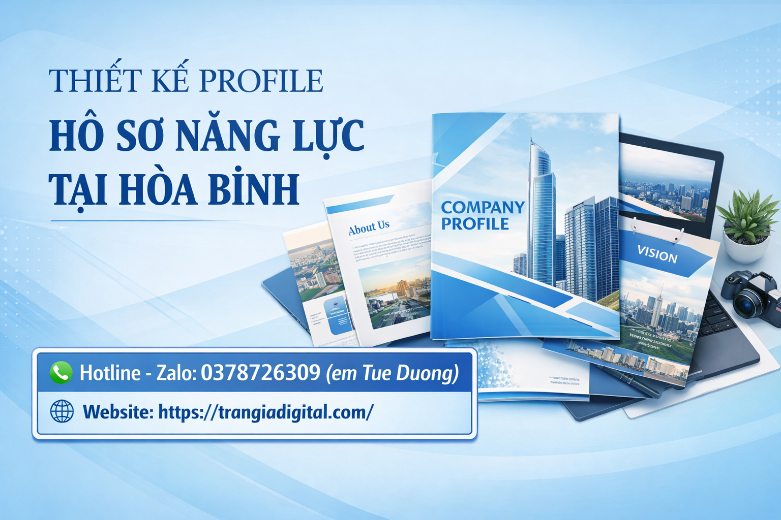 Thiết kế profile hồ sơ năng lực tại Hòa Bình