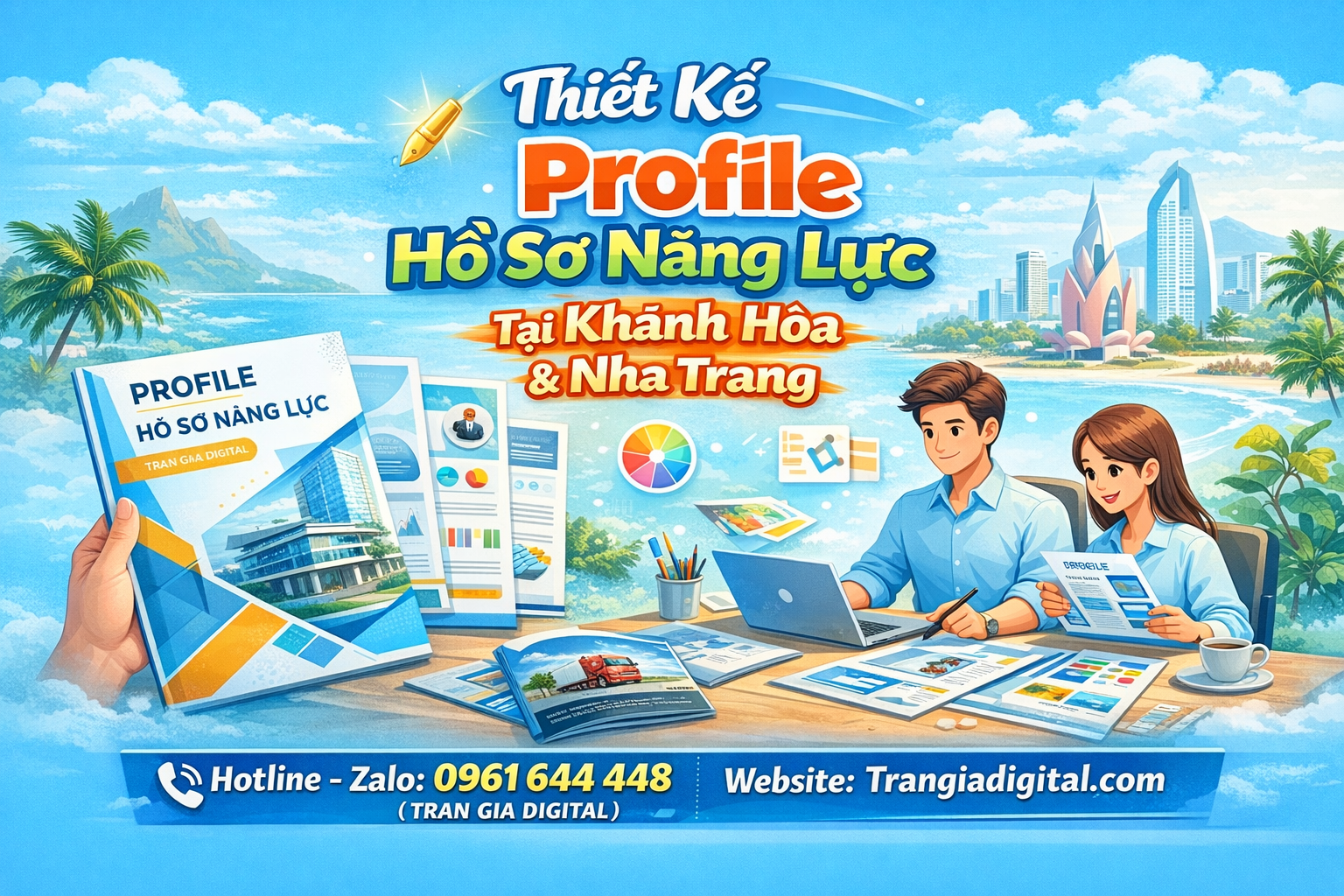 thiết kế profile hồ sơ năng lực tại Khánh Hòa và Nha Trang