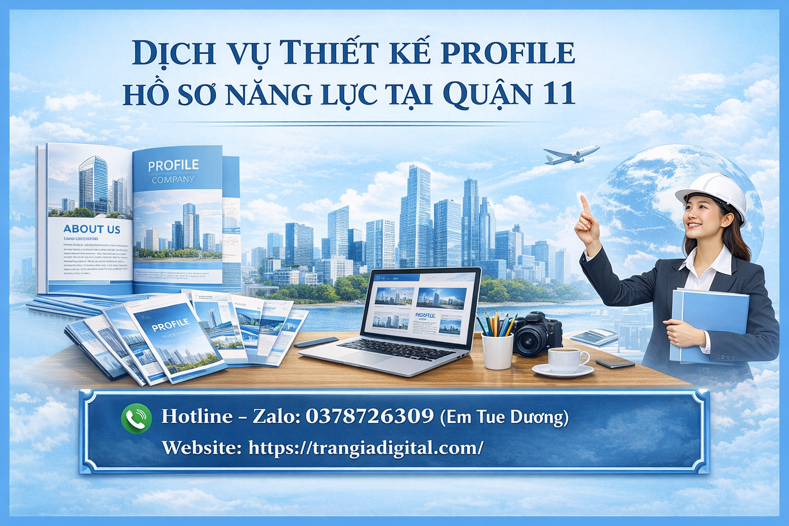 Thiết kế profile hồ sơ năng lực tại Quận 11