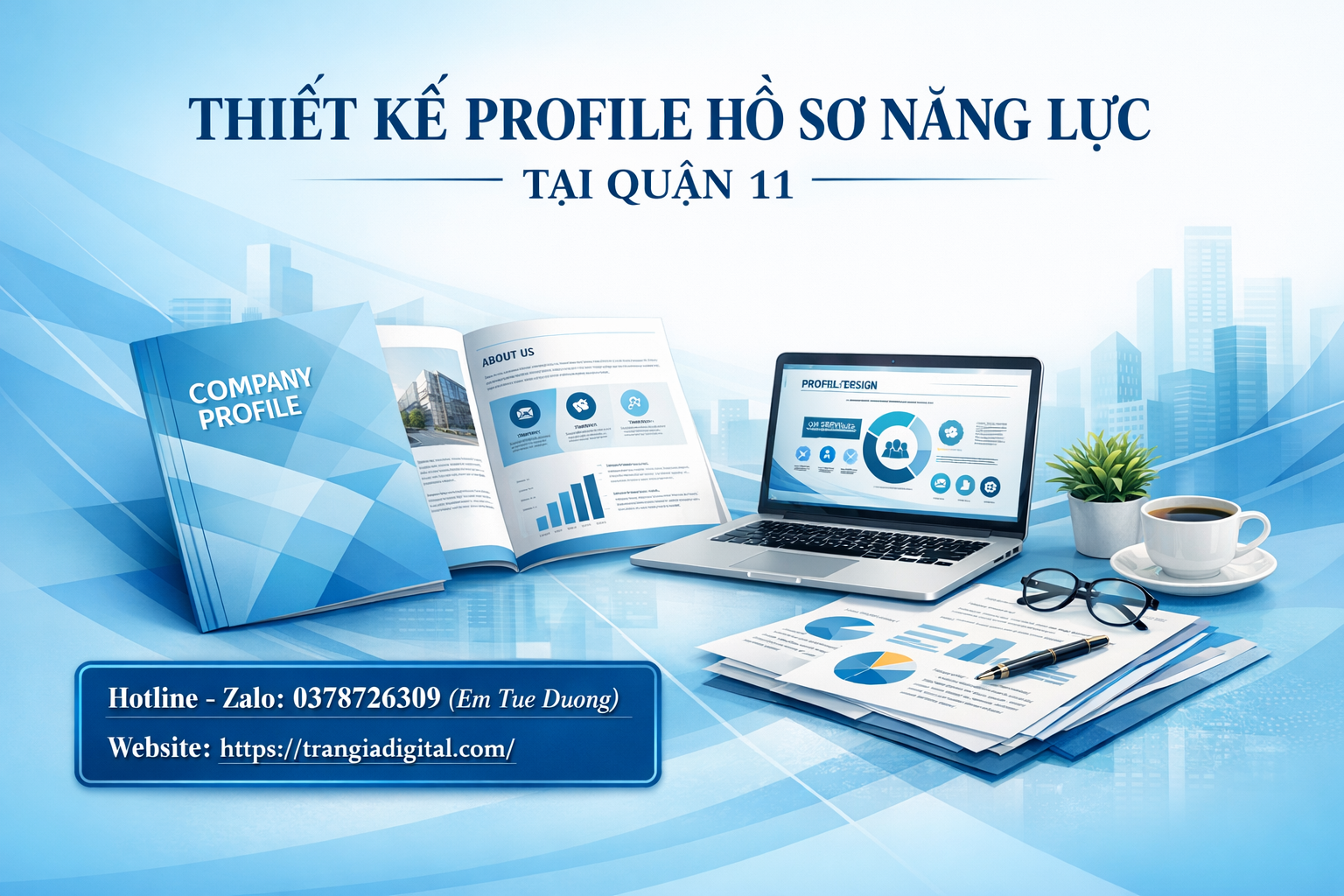Thiết kế profile hồ sơ năng lực tại Quận 8