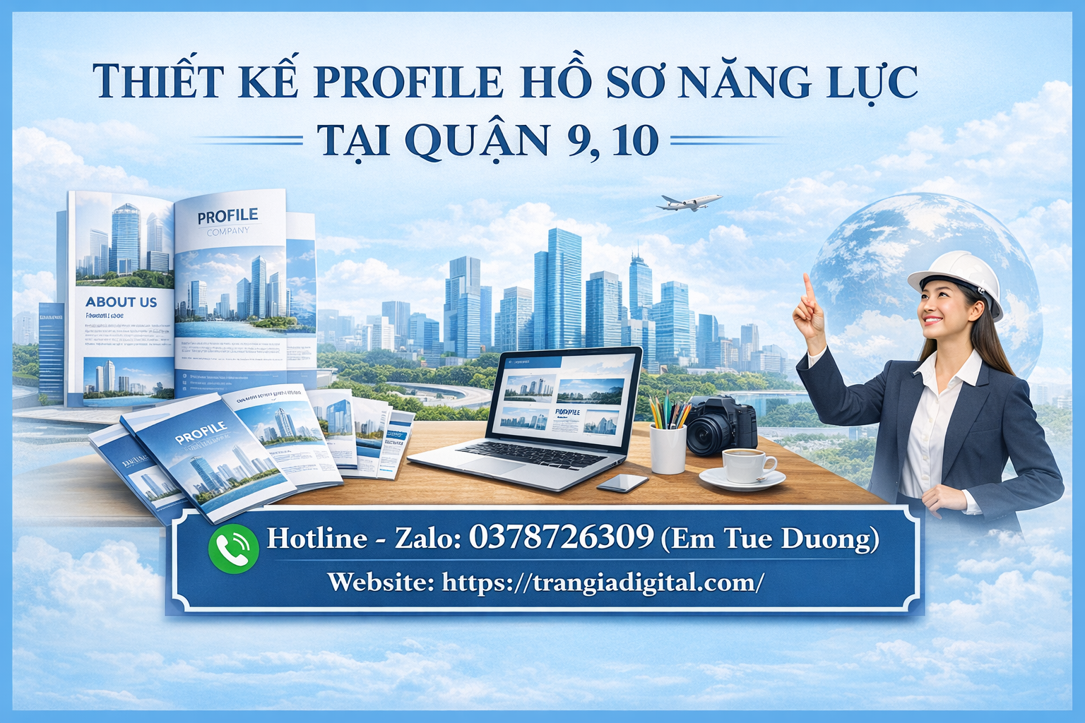 Thiết kế profile hồ sơ năng lực tại Quận 9,10