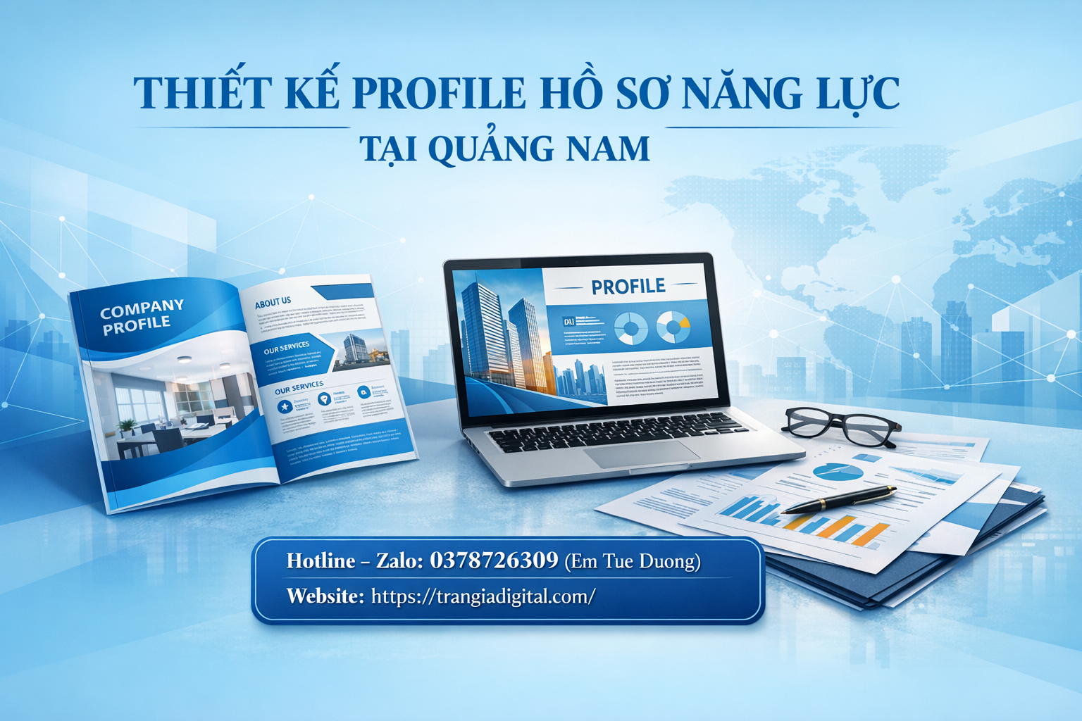 Thiết kế profile hồ sơ năng lực tại Quảng Nam