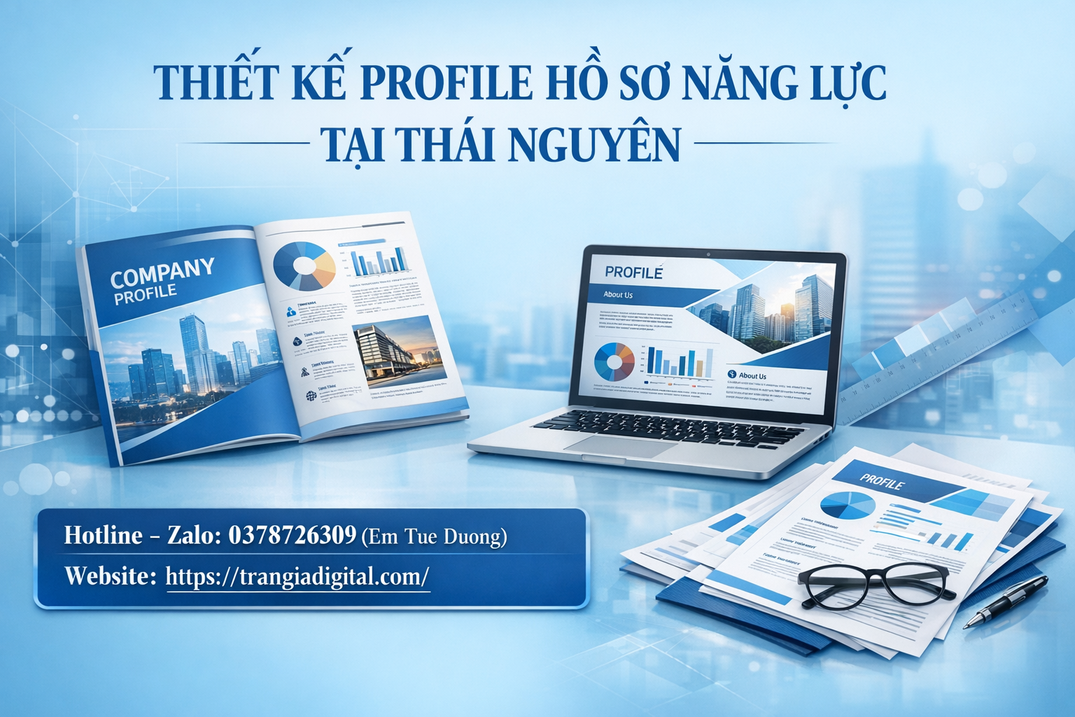 Thiết kế profile hồ sơ năng lực tại Thái Nguyên