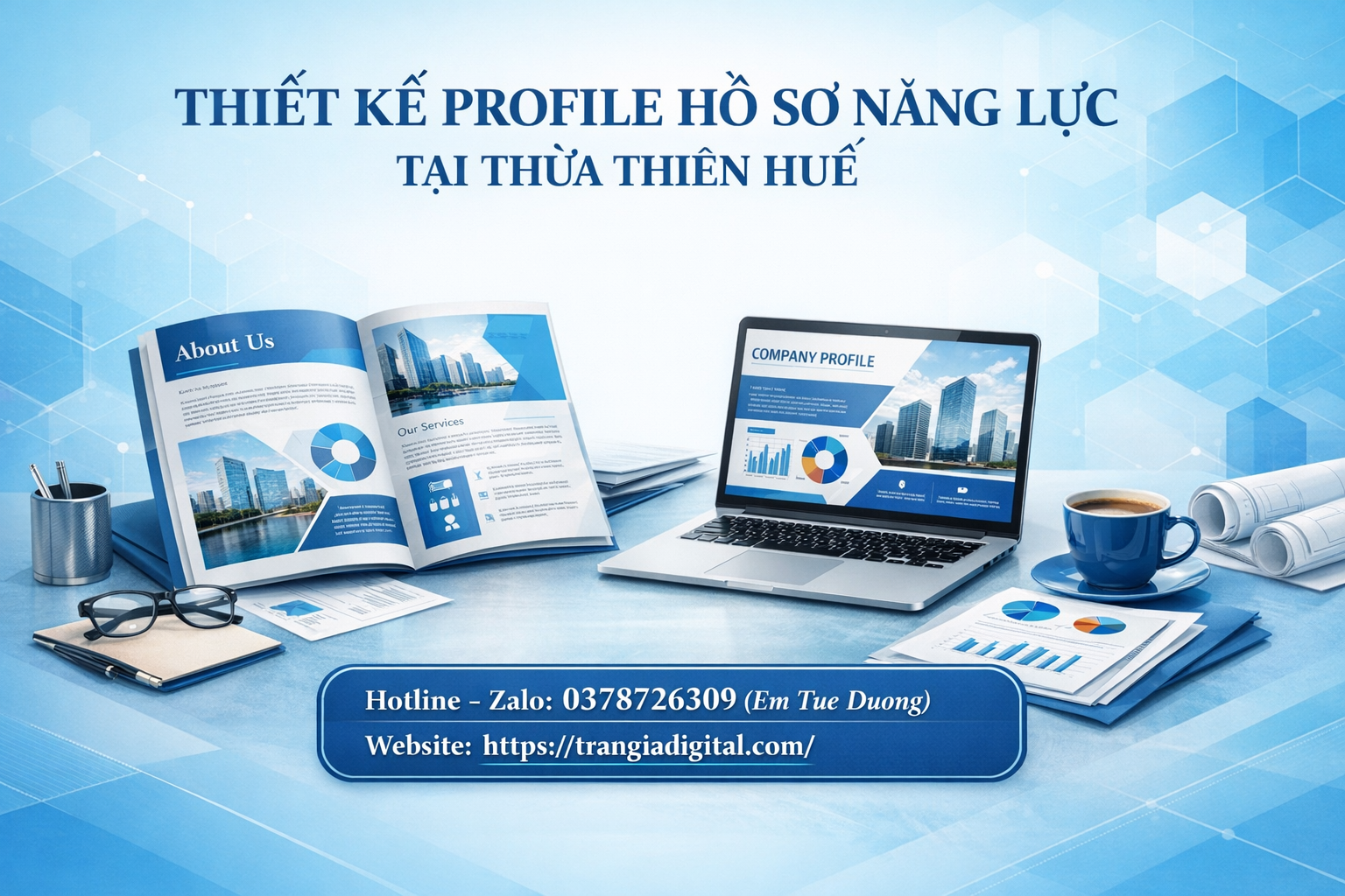 Thiết kế profile hồ sơ năng lực tại Thừa Thiên Huế
