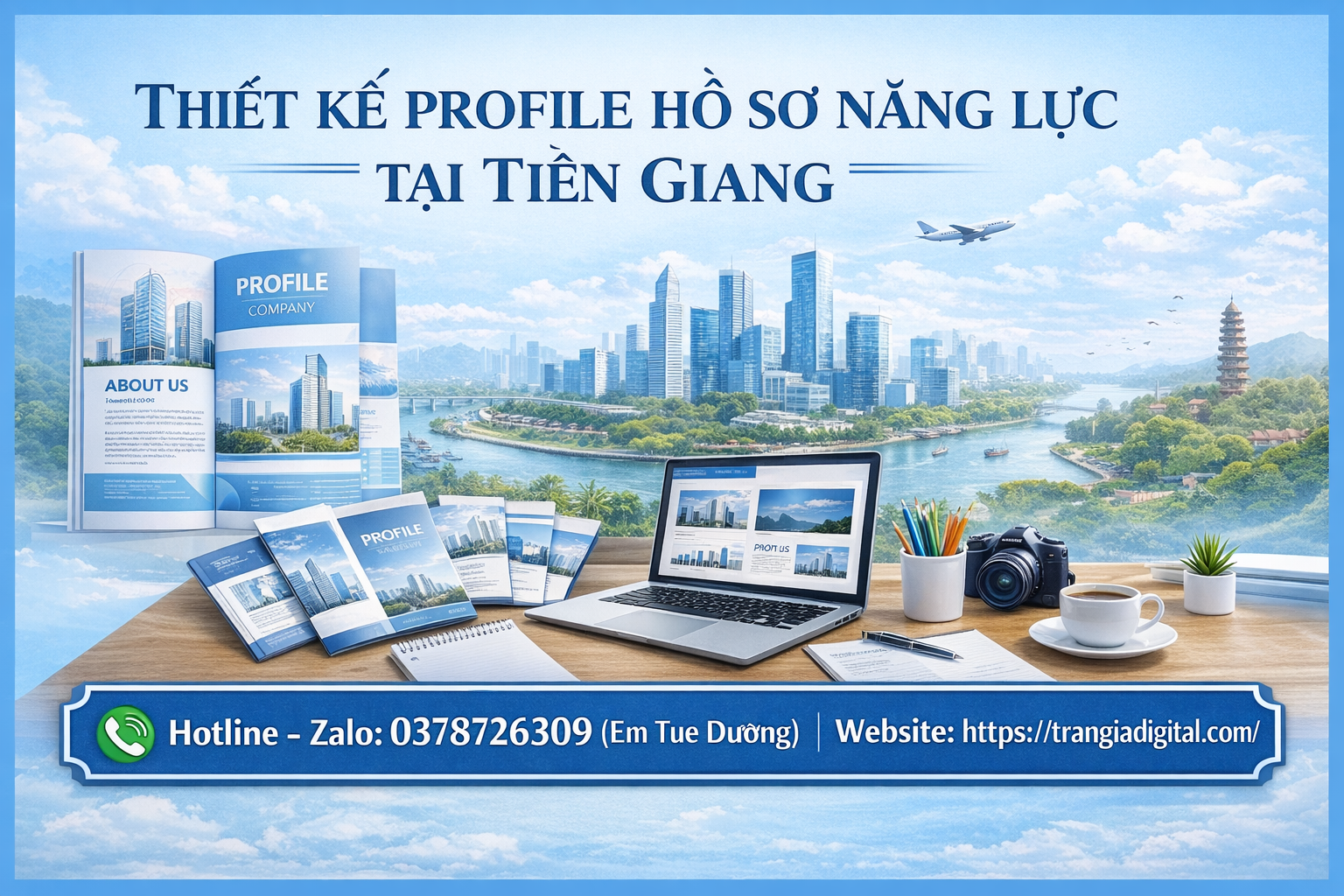 Thiết kế profile hồ sơ năng lực tại Tiền Giang