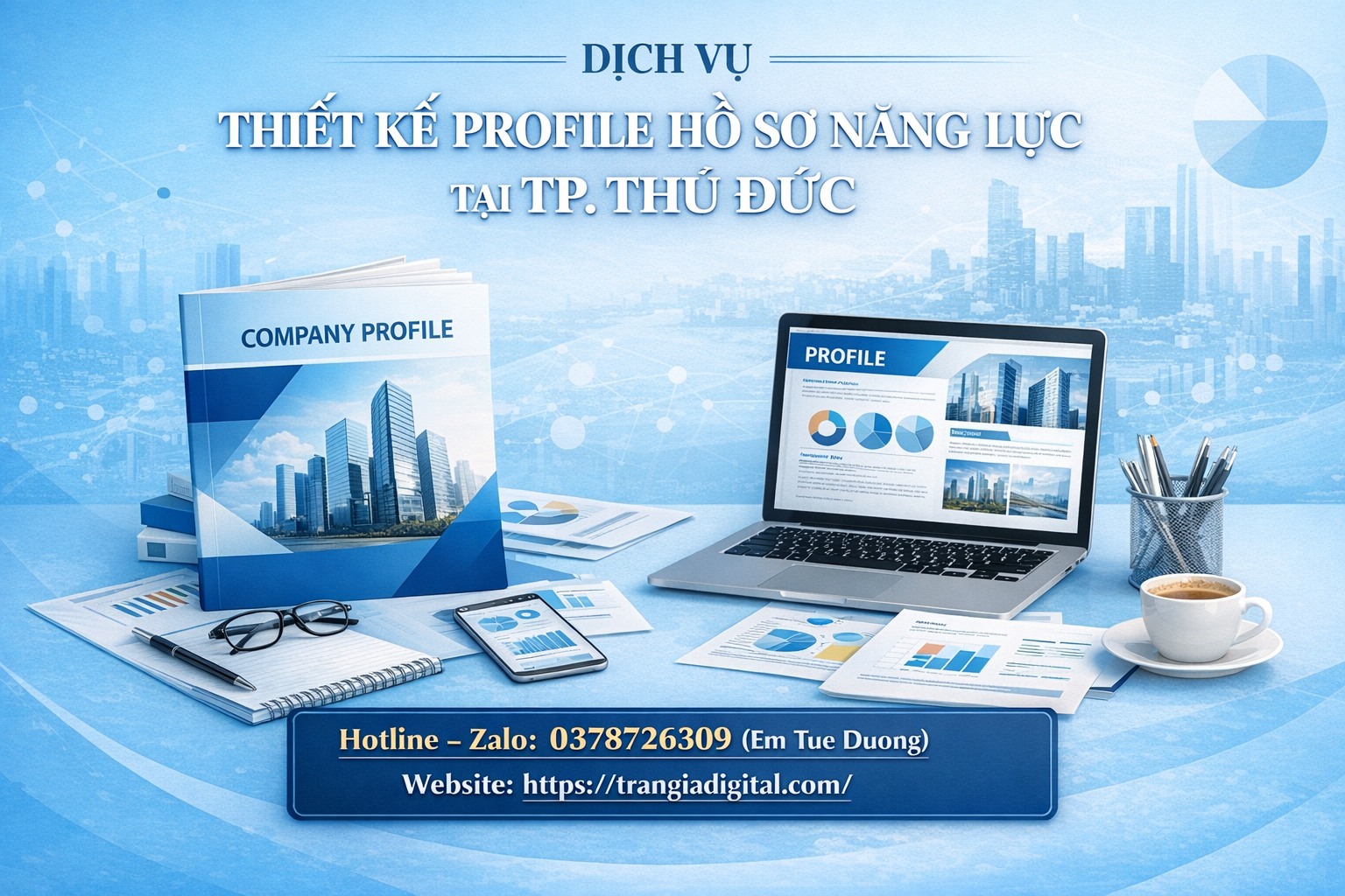 Thiết kế profile hồ sơ năng lực tại TP. Thủ Đức