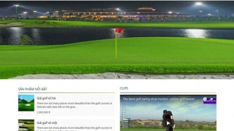 Thiết Kế Website Câu Lạc Bộ Đánh Golf