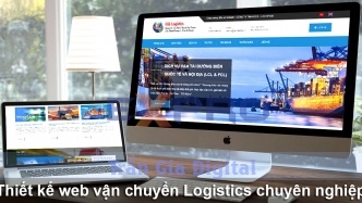 Thiết Kế Website Vận Chuyển Logistics